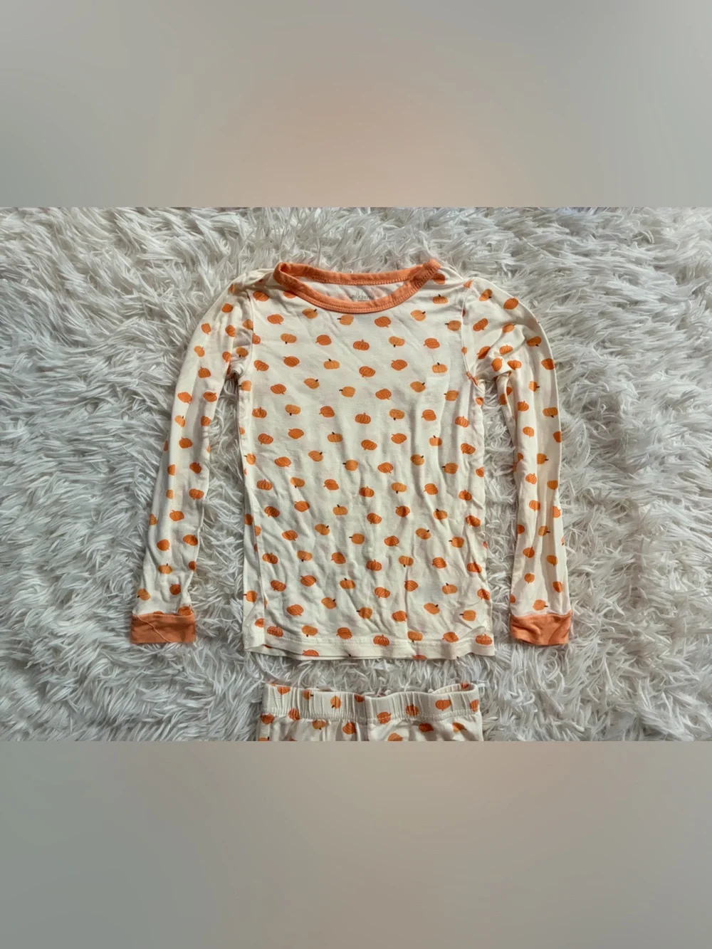 Milkberry Pumpkin Fall Halloween Bamboo Pajamas Pajama Set Girls Boys Unisex 5T